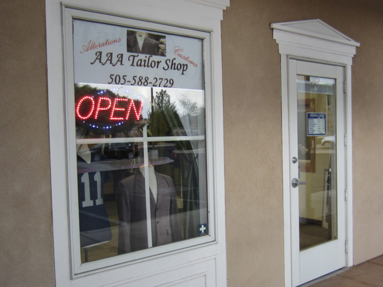 AAA Tailor Shop interior